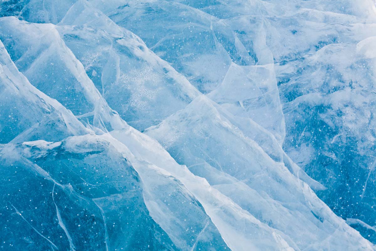 foto van puntige ijsberg